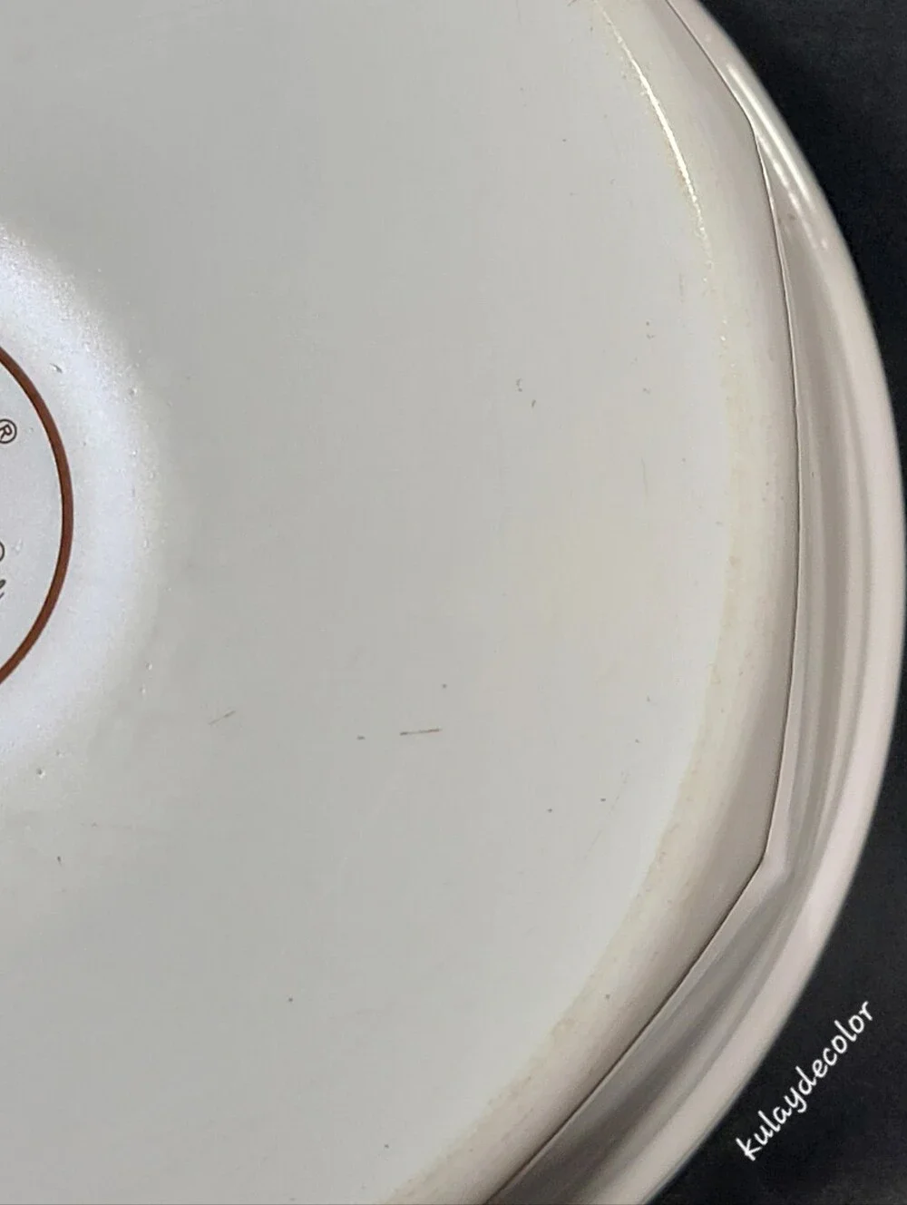 Princess House Nouveau 1.5 Qt Covered Casserole Dish Glass Lid White Saucepan